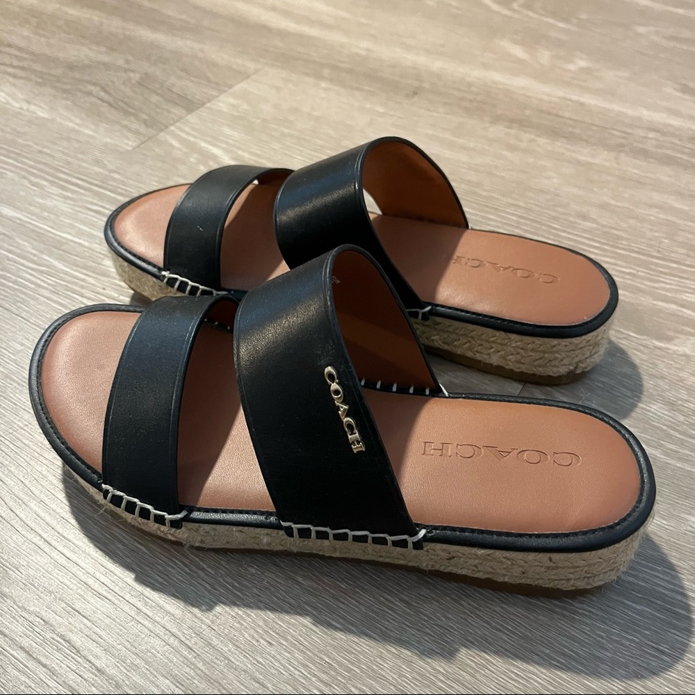 Coach sandals 6.5